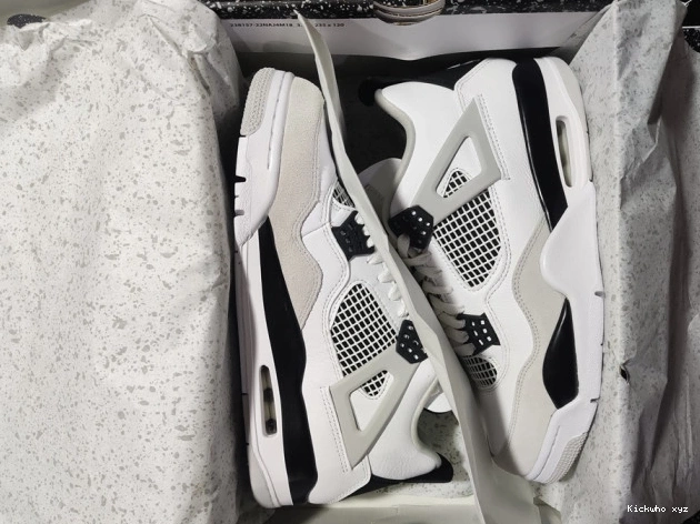 DH6927-111 Military Retro Jordan 4 Black 0618